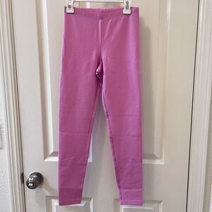 Tea Collection Pink Ankle Leggings Girls Size 12 NWT